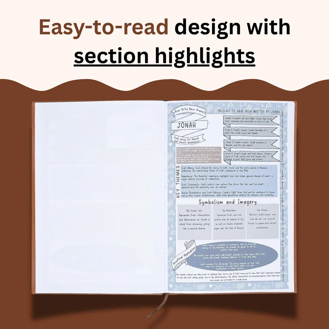 66-Page Bible Study Guide & Daily Devotional Journal