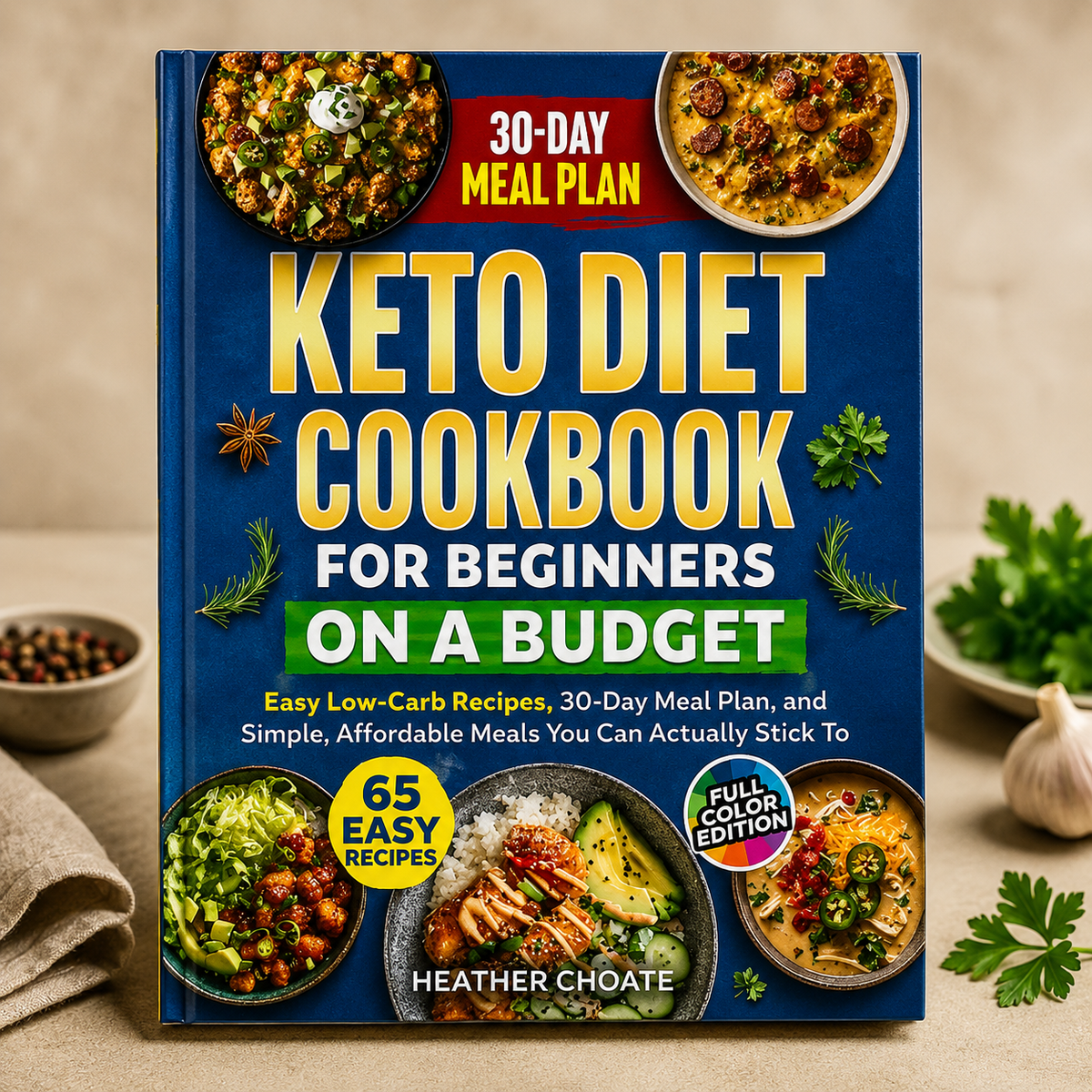 Keto Diet Cookbook For Beginners on a Budget