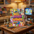 90's Cartoōn Stoner Coloring Book